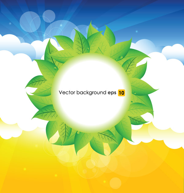 free vector Summer background vector 3